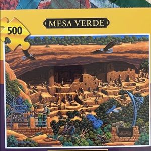 Dowdle Mesa verde puzzle 500 pieces